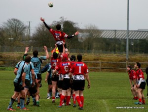 Colts v Galwegians Lineout