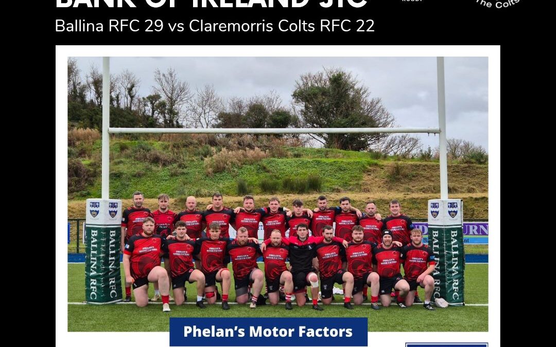 Colts Mens vs Ballina 2nd XV Match Report 2-11-25